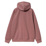 Carhartt WIP Hooded Chase Jacket Dusky Pink / Gold - Parasol Store