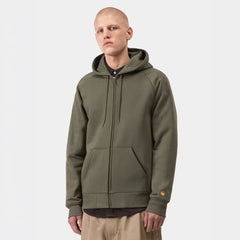 Carhartt WIP Hooded Chase Jacket Leaf / Gold