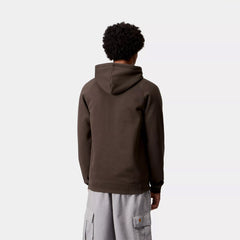 Carhartt WIP Hooded Chase Sweat Tobacco / Gold - Parasol Store