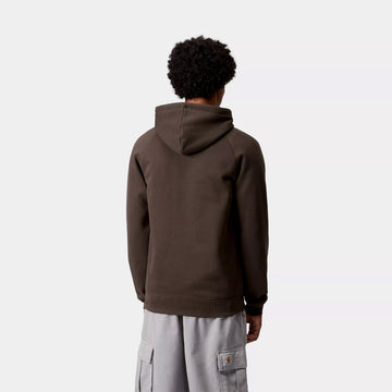 Carhartt WIP Hooded Chase Sweat Tobacco / Gold - Parasol Store