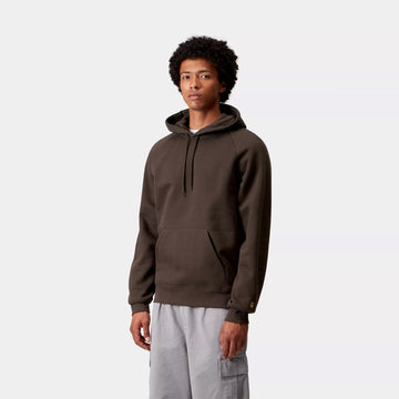Carhartt WIP Hooded Chase Sweat Tobacco / Gold - Parasol Store