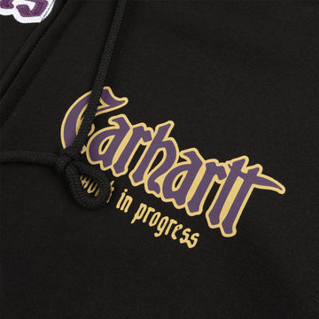Carhartt WIP Hooded Dual Sweat Jacket Black - Parasol Store
