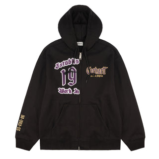 Carhartt WIP Hooded Dual Sweat Jacket Black - Parasol Store