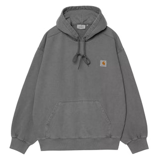 Carhartt WIP Hooded Vista Sweat Black Garment Dyed - Parasol Store