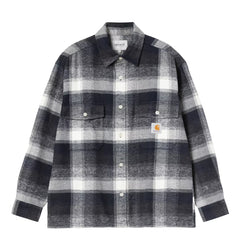 Carhartt WIP L/S Esterson Shirt Esterson Check / Dark Navy