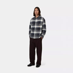 Carhartt WIP L/S Esterson Shirt Esterson Check / Dark Navy