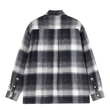 Carhartt WIP L/S Esterson Shirt Esterson Check / Dark Navy