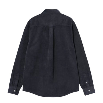 Carhartt WIP L/S Madison Cord Shirt Dark Navy