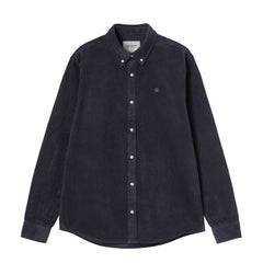 Carhartt WIP L/S Madison Cord Shirt Dark Navy