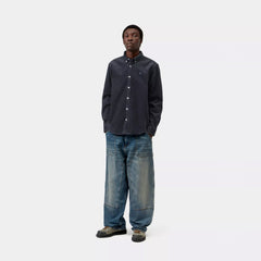 Carhartt WIP L/S Madison Cord Shirt Dark Navy