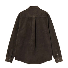 Carhartt WIP L/S Madison Cord Shirt Tobacco