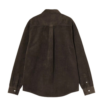Carhartt WIP L/S Madison Cord Shirt Tobacco