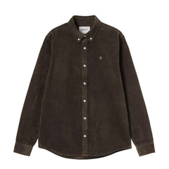 Carhartt WIP L/S Madison Cord Shirt Tobacco