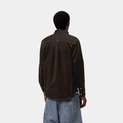 Carhartt WIP L/S Madison Cord Shirt Tobacco