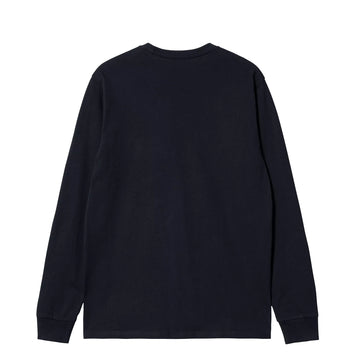 Carhartt WIP L/S Pocket T-Shirt Dark Navy