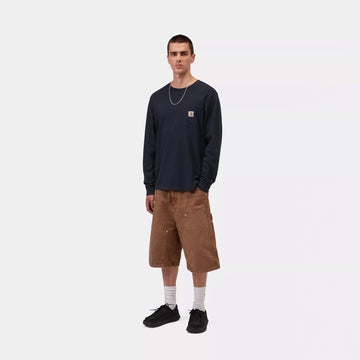 Carhartt WIP L/S Pocket T-Shirt Dark Navy