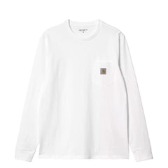 Carhartt WIP L/S Pocket T-Shirt White