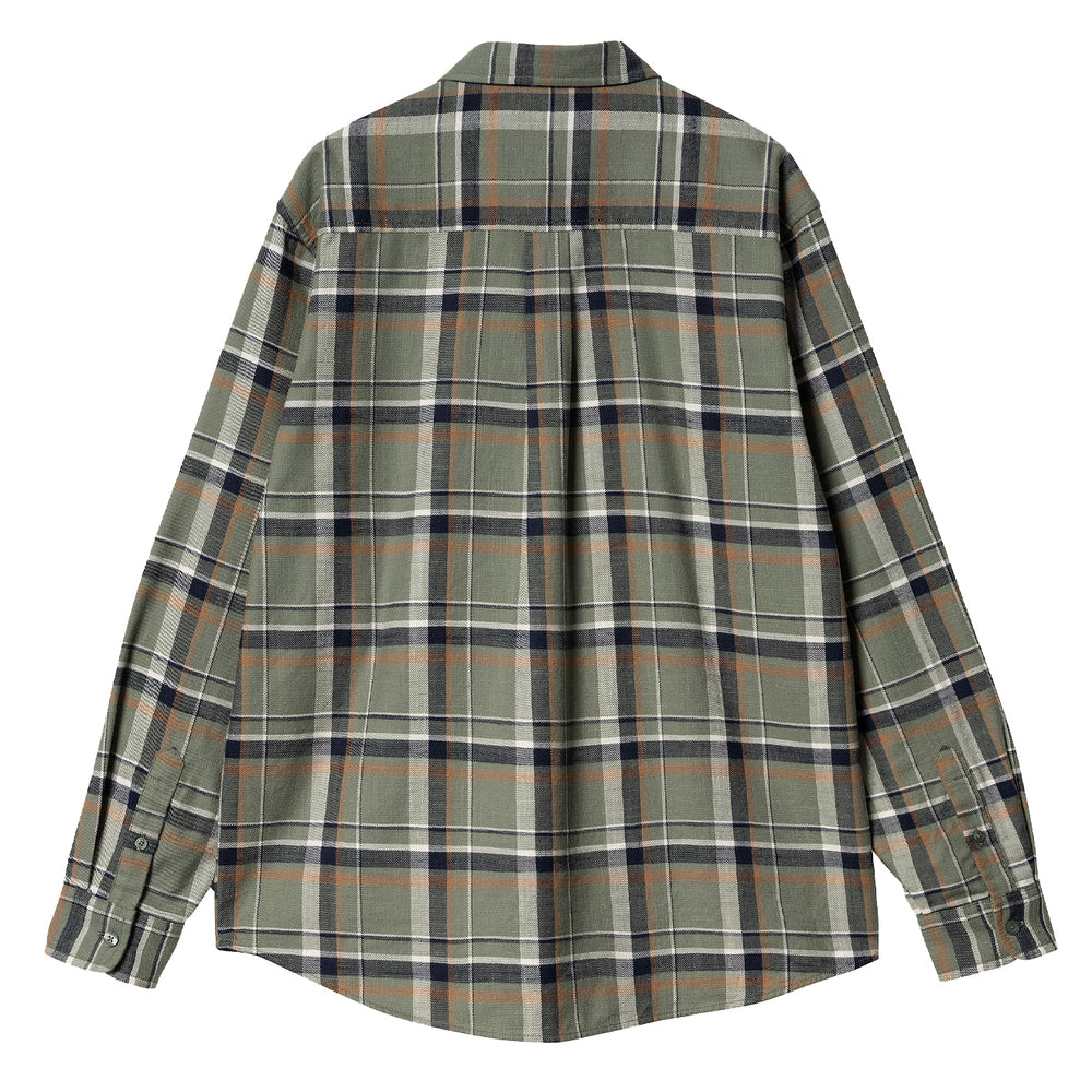 Carhartt WIP L/S Swenson Shirt Swenson Check Park - Parasol Store
