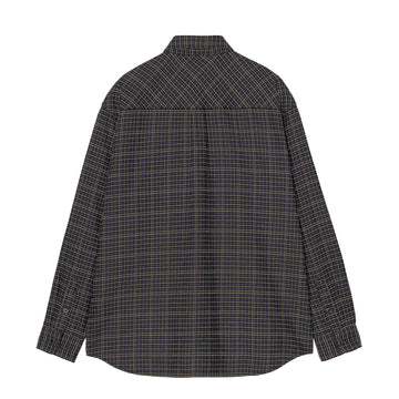 Carhartt WIP L/S Todrick Shirt Todrick Houndstooth / Blue