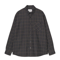 Carhartt WIP L/S Todrick Shirt Todrick Houndstooth / Blue