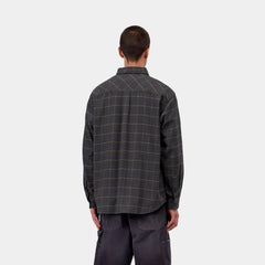 Carhartt WIP L/S Todrick Shirt Todrick Houndstooth / Blue
