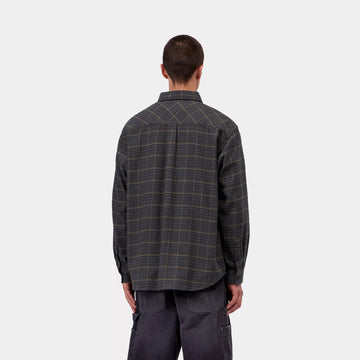 Carhartt WIP L/S Todrick Shirt Todrick Houndstooth / Blue