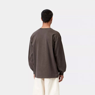 Carhartt WIP L/S Vista T-Shirt Tobacco Garment Dyed