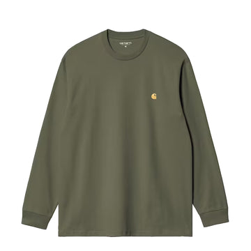 Carhartt WIP L/S Chase T-Shirt Leaf / Gold