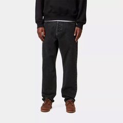 Carhartt WIP Newel Pant Black Stone Washed - Parasol Store