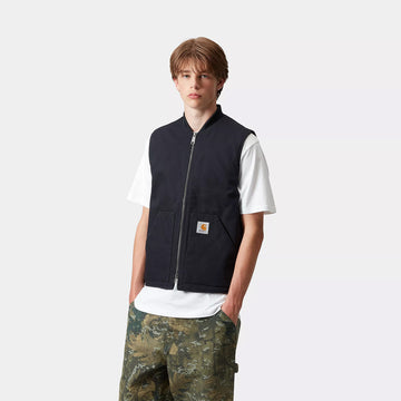 Carhartt WIP Classic Vest Dark Navy Rigid - Parasol Store