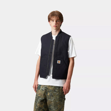 Carhartt WIP Classic Vest Dark Navy Rigid - Parasol Store