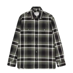 Carhartt WIP L/S Vaughn Shirt Vaughn Check Opuntia - Parasol Store
