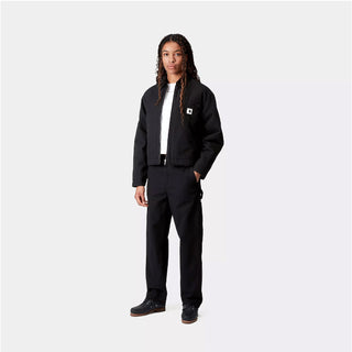 Carhartt WIP Womens OG Detroit Jacket Black / Black Rinsed - Parasol Store