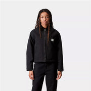 Carhartt WIP Womens OG Detroit Jacket Black / Black Rinsed - Parasol Store
