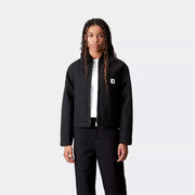 Carhartt WIP Womens OG Detroit Jacket Black / Black Rinsed - Parasol Store