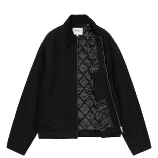 Carhartt WIP Womens OG Detroit Jacket Black / Black Rinsed - Parasol Store