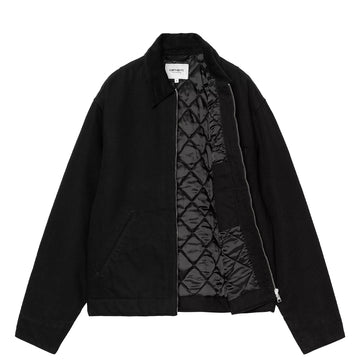 Carhartt WIP Womens OG Detroit Jacket Black / Black Rinsed - Parasol Store