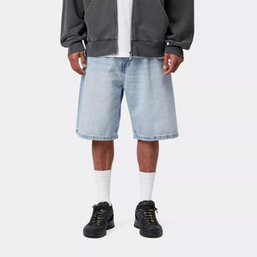 Carhartt WIP Landon Short Blue Heavy Worn Bleached