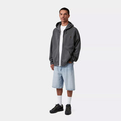 Carhartt WIP Landon Short Blue Heavy Worn Bleached