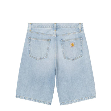 Carhartt WIP Landon Short Blue Heavy Worn Bleached
