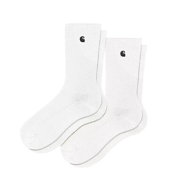 Carhartt WIP Madison Pack Socks White / Black