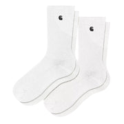 Carhartt WIP Madison Pack Socks White / Black + White / Black - Parasol Store