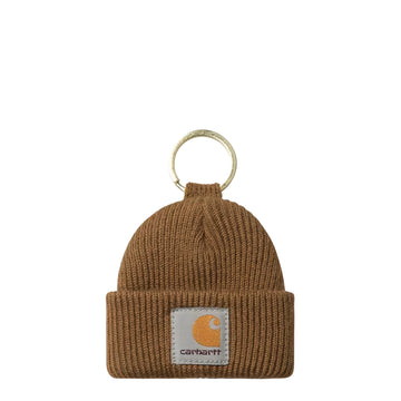 Carhartt WIP Mini Watch Hat Keychain Hamilton Brown