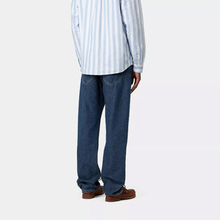 Carhartt WIP Nolan Pant Blue Heavy Stone Wash - Parasol Store