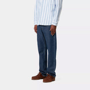 Carhartt WIP Nolan Pant Blue Heavy Stone Wash - Parasol Store
