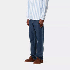 Carhartt WIP Nolan Pant Blue Heavy Stone Wash - Parasol Store