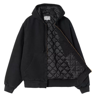 Carhartt WIP OG Active Jacket Black Stone Canvas - Parasol Store