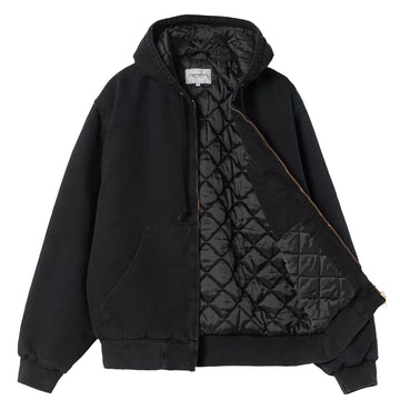Carhartt WIP OG Active Jacket Black Stone Canvas - Parasol Store