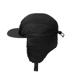 Carhartt WIP Oltera Ear Guard Cap Black / Black - Parasol Store