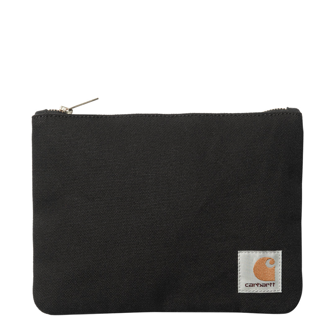 Carhartt WIP Oregon Zip Wallet Black Carhartt WIP